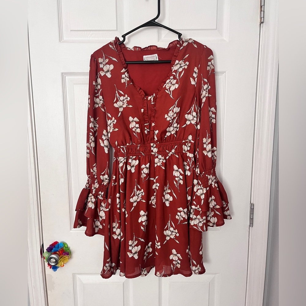 Fall Ruffle dress!